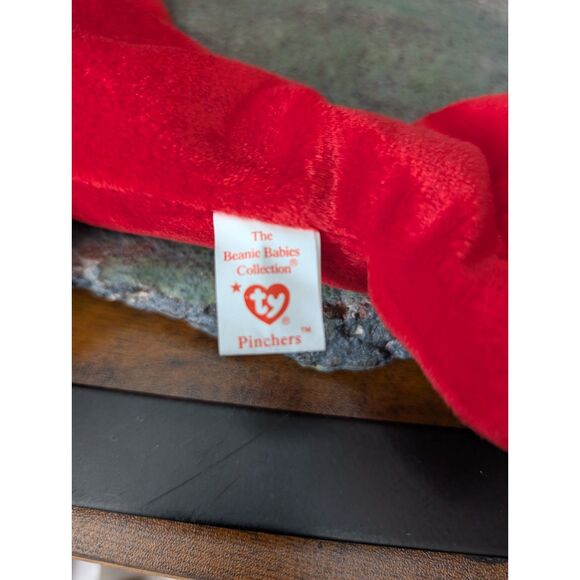 Pinchers the Lobster – TY Beanie Baby – MWMT – 1993 – Retired - Picture 2 of 3